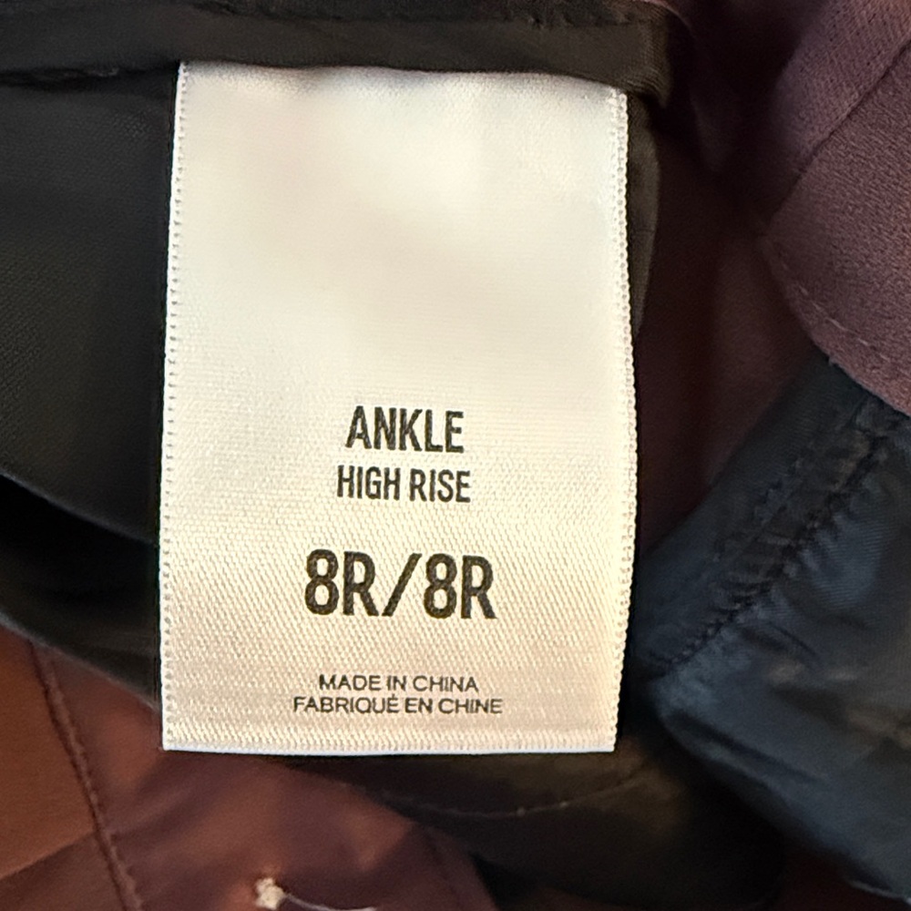 Express Ankle High Rise Pants - Picture 5 of 5